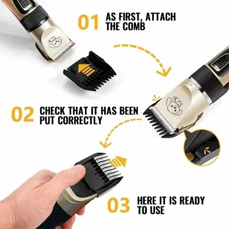 Quiet Technology Pet Hair Trimmer