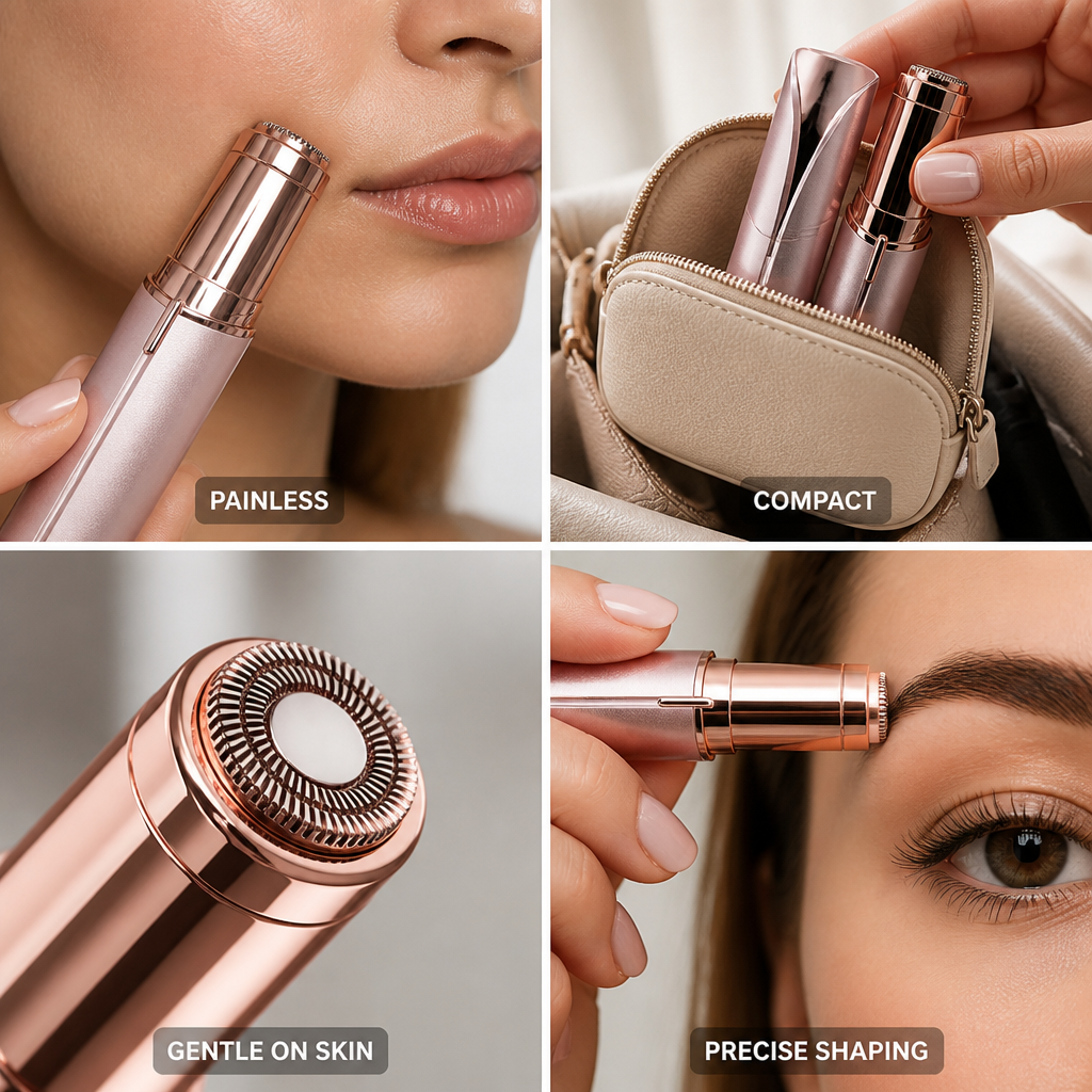 Painless Sensitive-Skin Facial Hair Remover