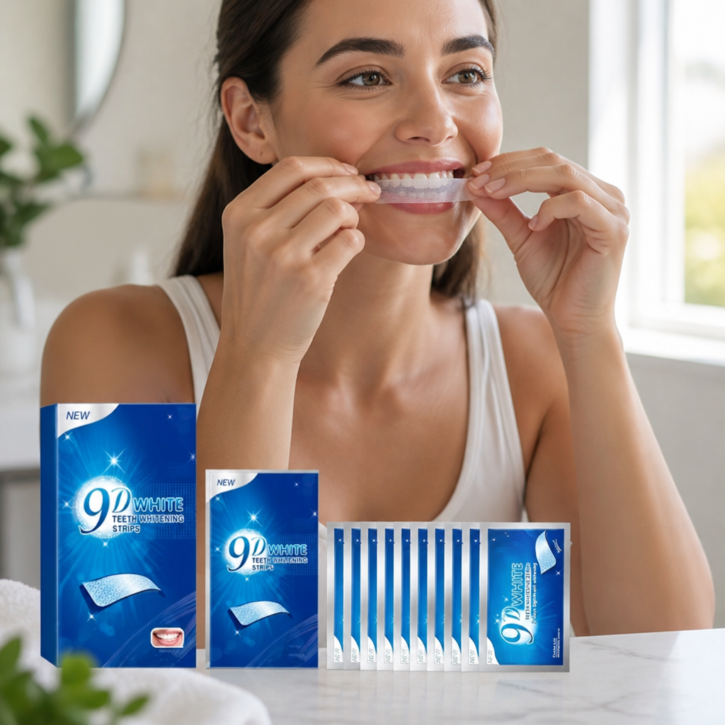 Gentle 9D Teeth Whitening Strips (14 Pieces)