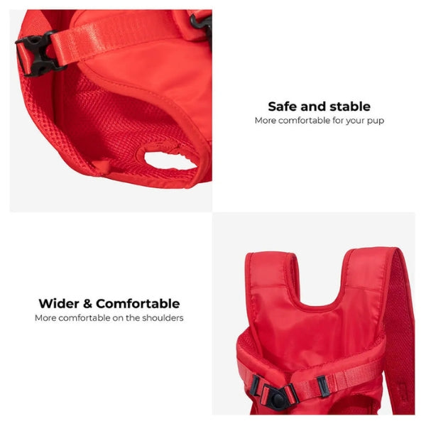Waterproof Pet Backpack Carrier – Breathable Travel Space for Dogs & Cats