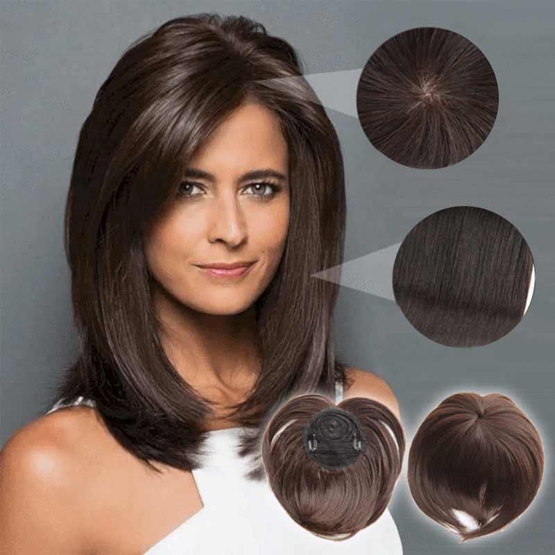 Natural Volume Clip-In Hair Topper