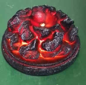 Crystal Dragon Egg with Intricate Dragon Figurine Inside
