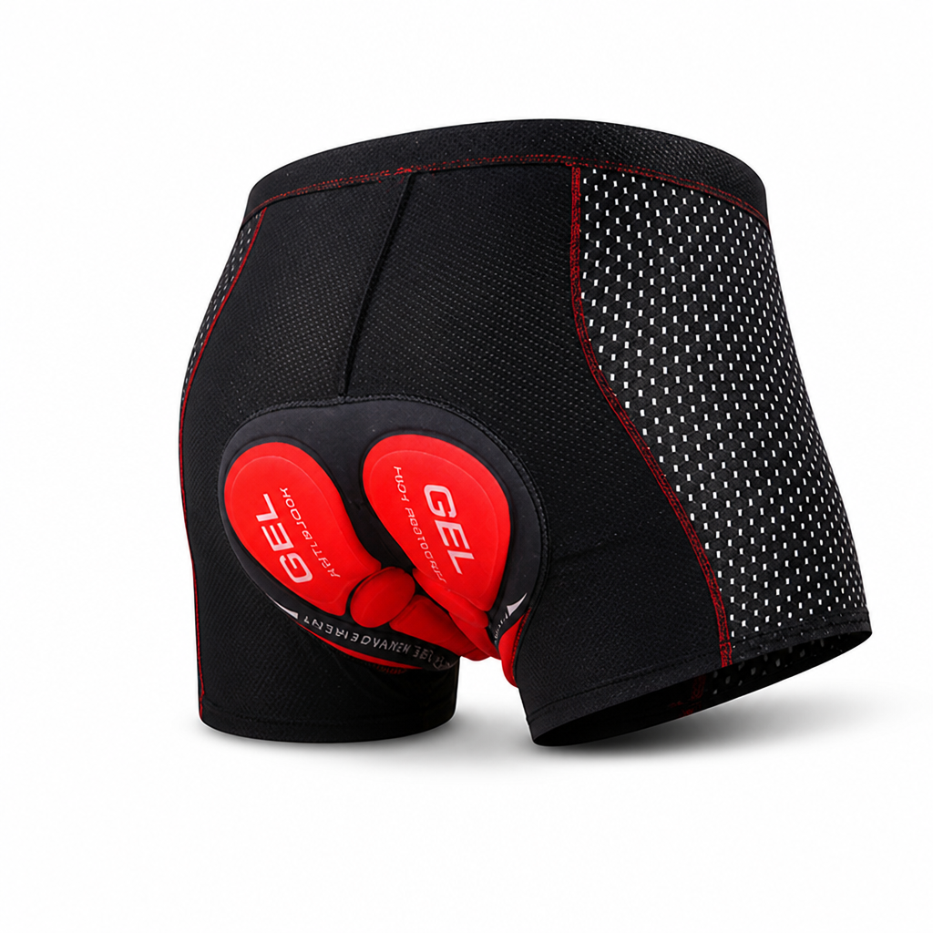 Gel-Padded Breathable Moisture-Wicking Cycling Shorts (Unisex)