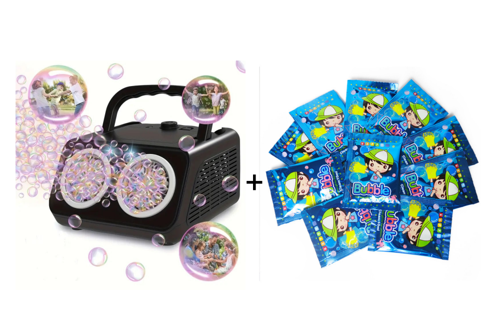 BubbleBliss™ Pro — Instantly Ignite Joy with a Dazzling Flood of Colorful Bubbles