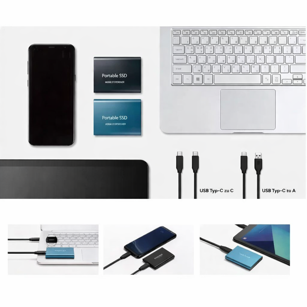 2TB External Solid State Drive – Compact and High-Speed for Any Device