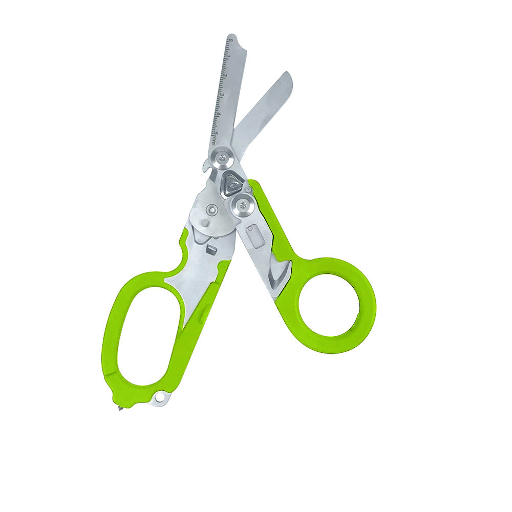 Tactical EMT Multi-Tool with Glass Breaker - 6-in-1 Emergency Shears