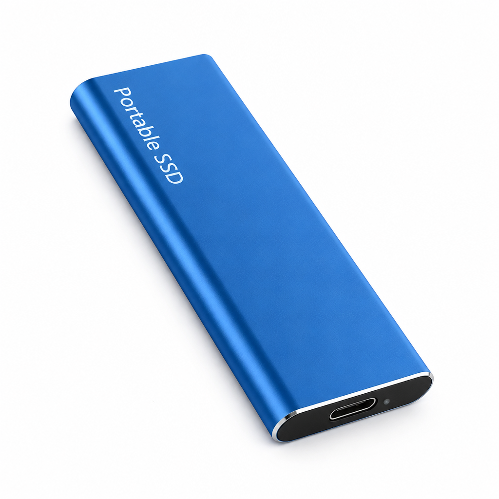 4TB USB-C Portable External Hard Drive (PC & Mac Compatible)