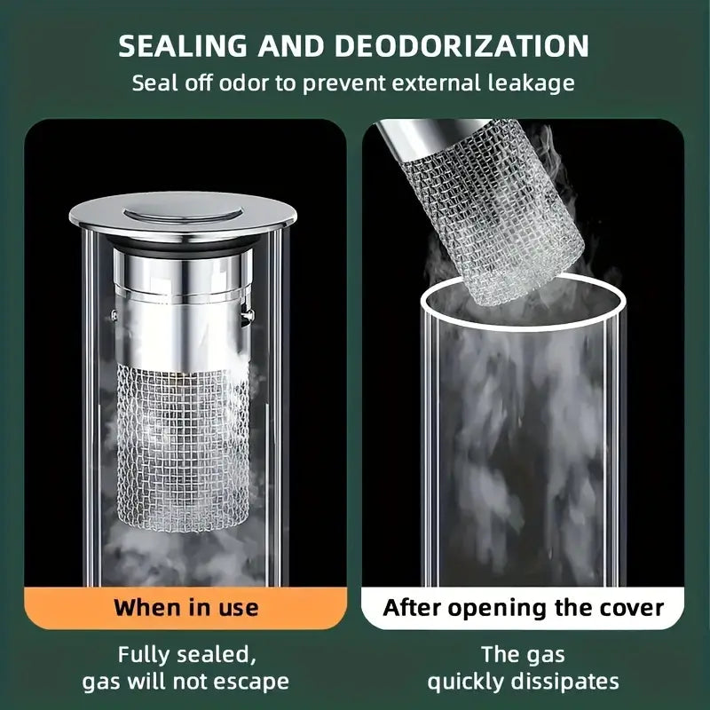 FlowGuard™ — Enjoy a Clog-Free Sink and Protect Your Valuables Effortlessly