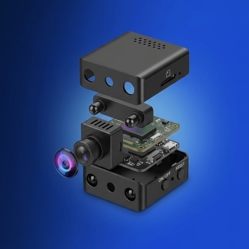 Surveillance Cam | HD Video with Night Vision | Battery Powered | Securino