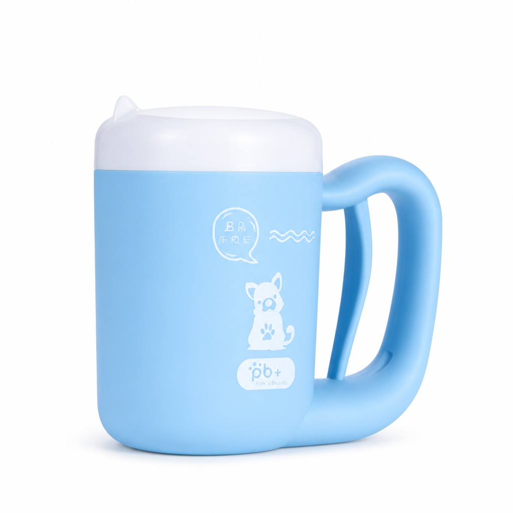 One-Touch 360° Soft Silicone Paw Cleaning Cup