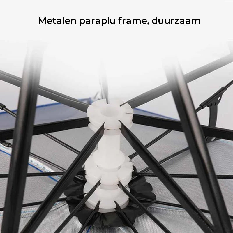 Adjustable Chin Strap Umbrella Hat