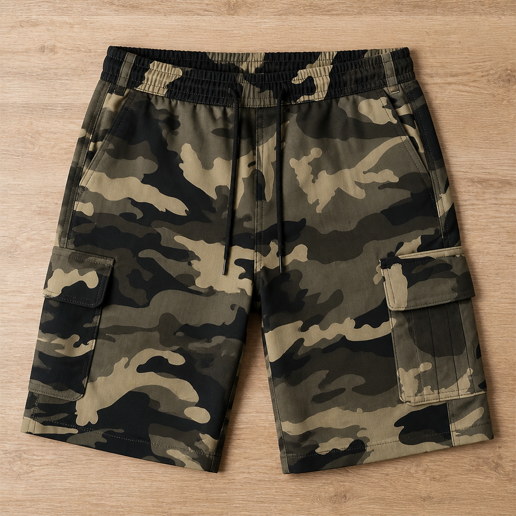 DefiantEdge™ Tactical Cargo Shorts — Conquer Every Move with Rugged Comfort and Smart Storage