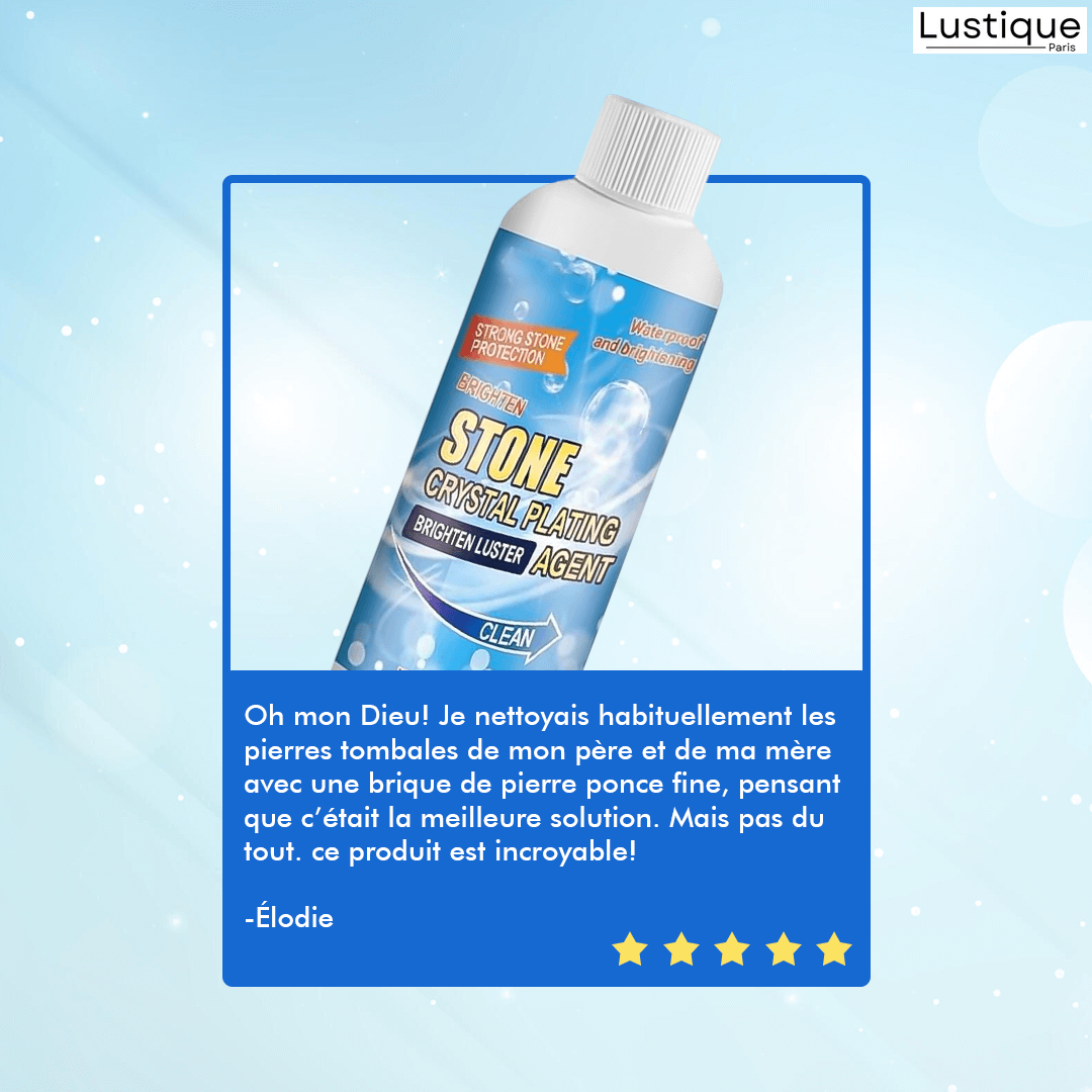 LustriStone™ — Effortless Stone Revival for Dazzling, Damage-Free Shine