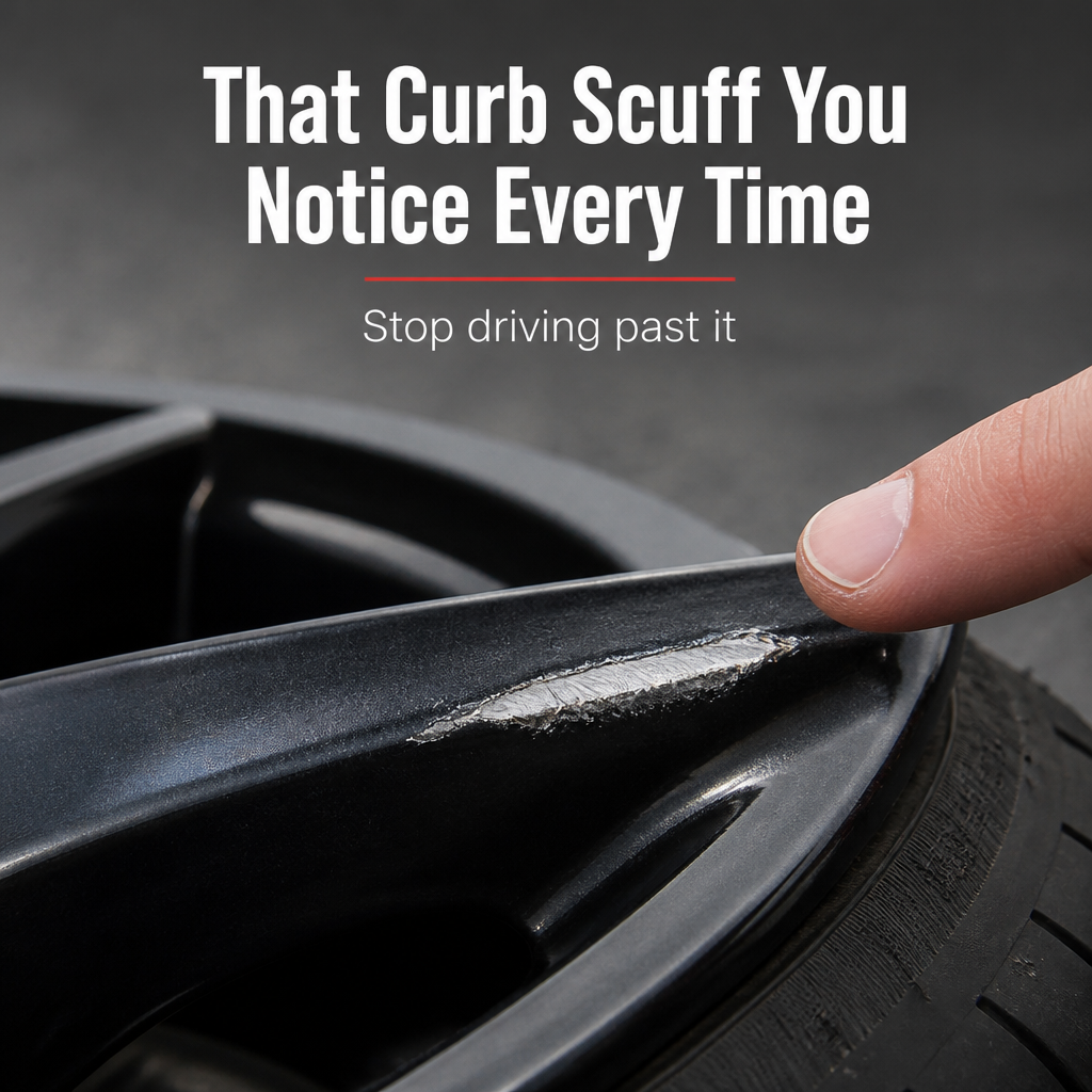 ShineGuard™ — Hide Curb Rash And Block New Scratches In Just 10 Minutes