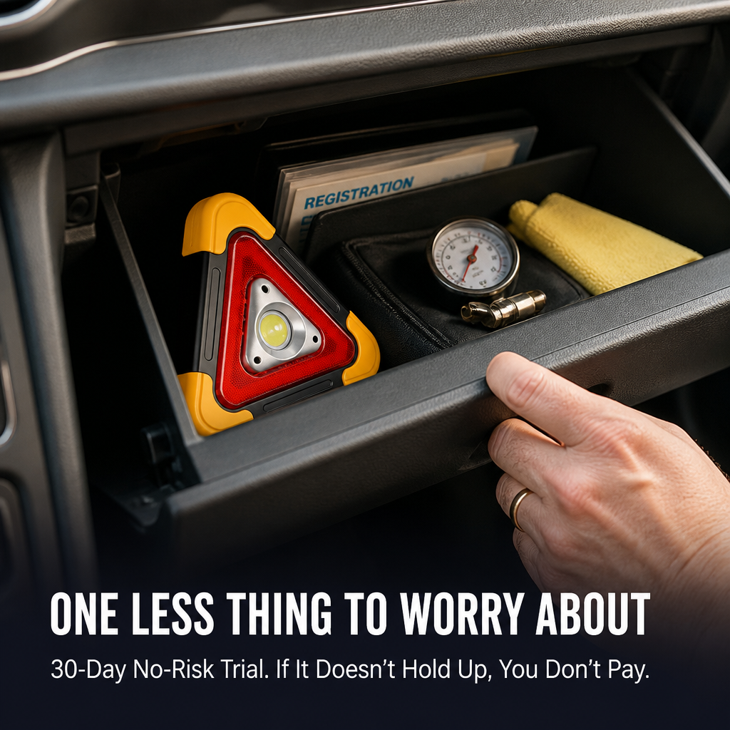 BlazeGuard™ — Bright, Flood Ready & Conquer Every Roadside Crisis