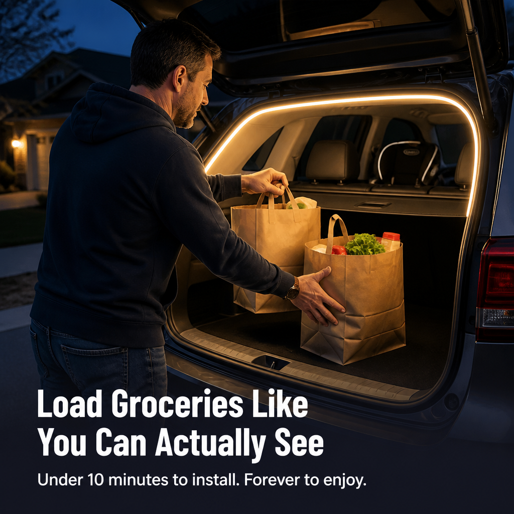 RadianceTrack™ — Lights Up Your Trunk Automatically Each Time You Open It
