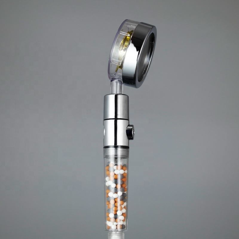 Handheld Shower Head with Water Filter and Massage Functions - High Pressure
