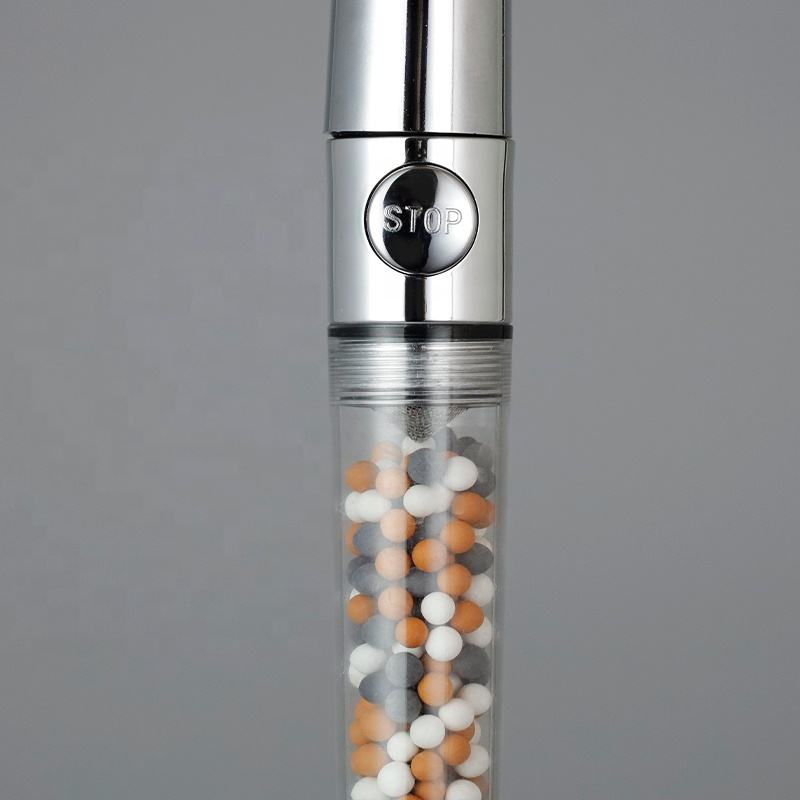 Handheld Shower Head with Water Filter and Massage Functions - High Pressure