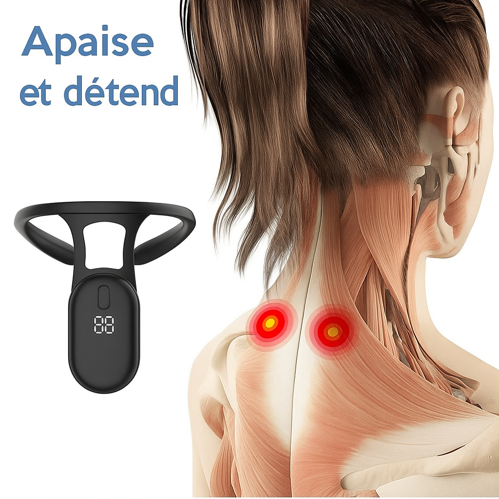 Pulsating Wireless Neck and Shoulder Massage Tool