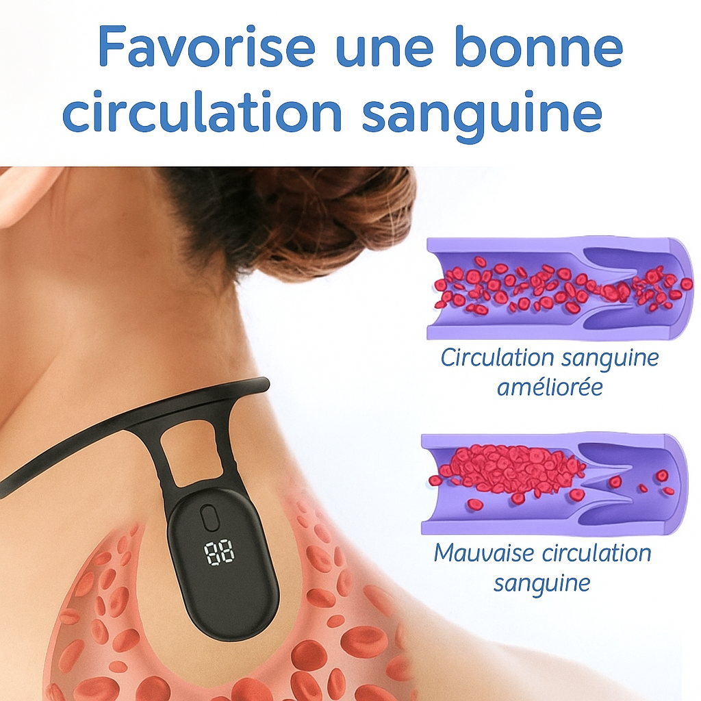 Pulsating Wireless Neck and Shoulder Massage Tool