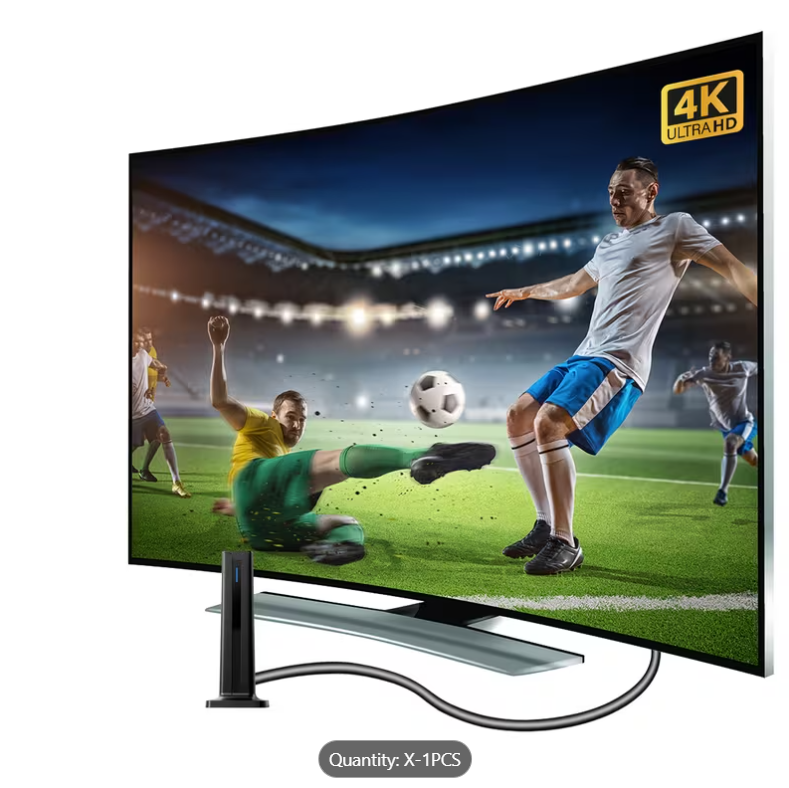 Indoor TV Antenna – Compact Design for Local HD Channels with Over-the-Air Reception