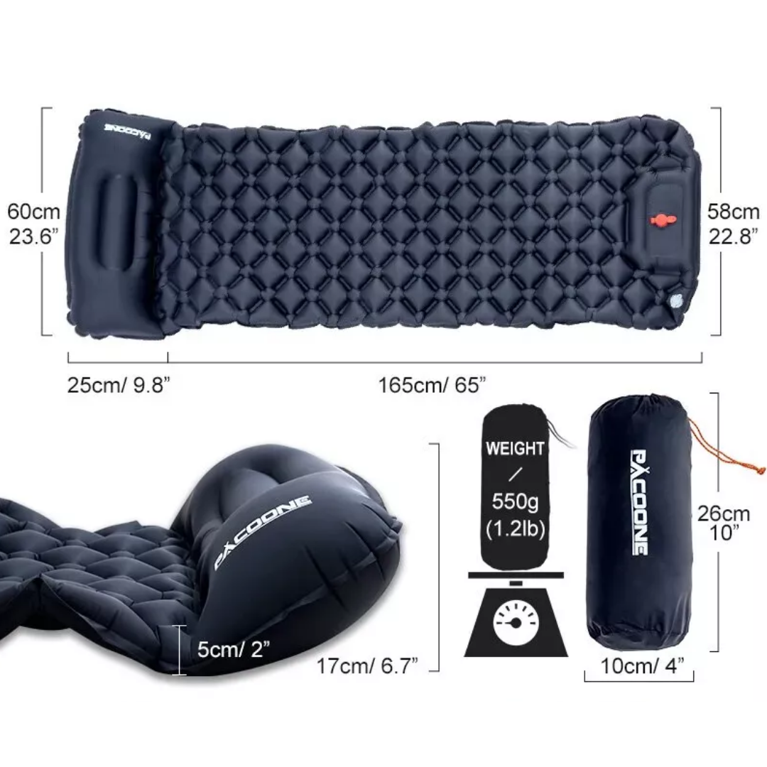 Compact Self-Inflating Camping Mattress – Lightweight Comfort for Adventurers