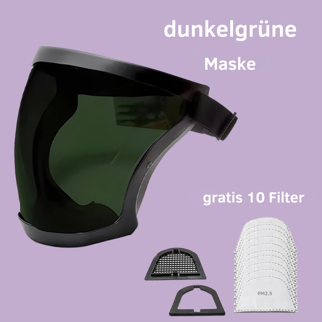 Waterproof Reusable Mask with HEPA Filter for Respiratory Protection