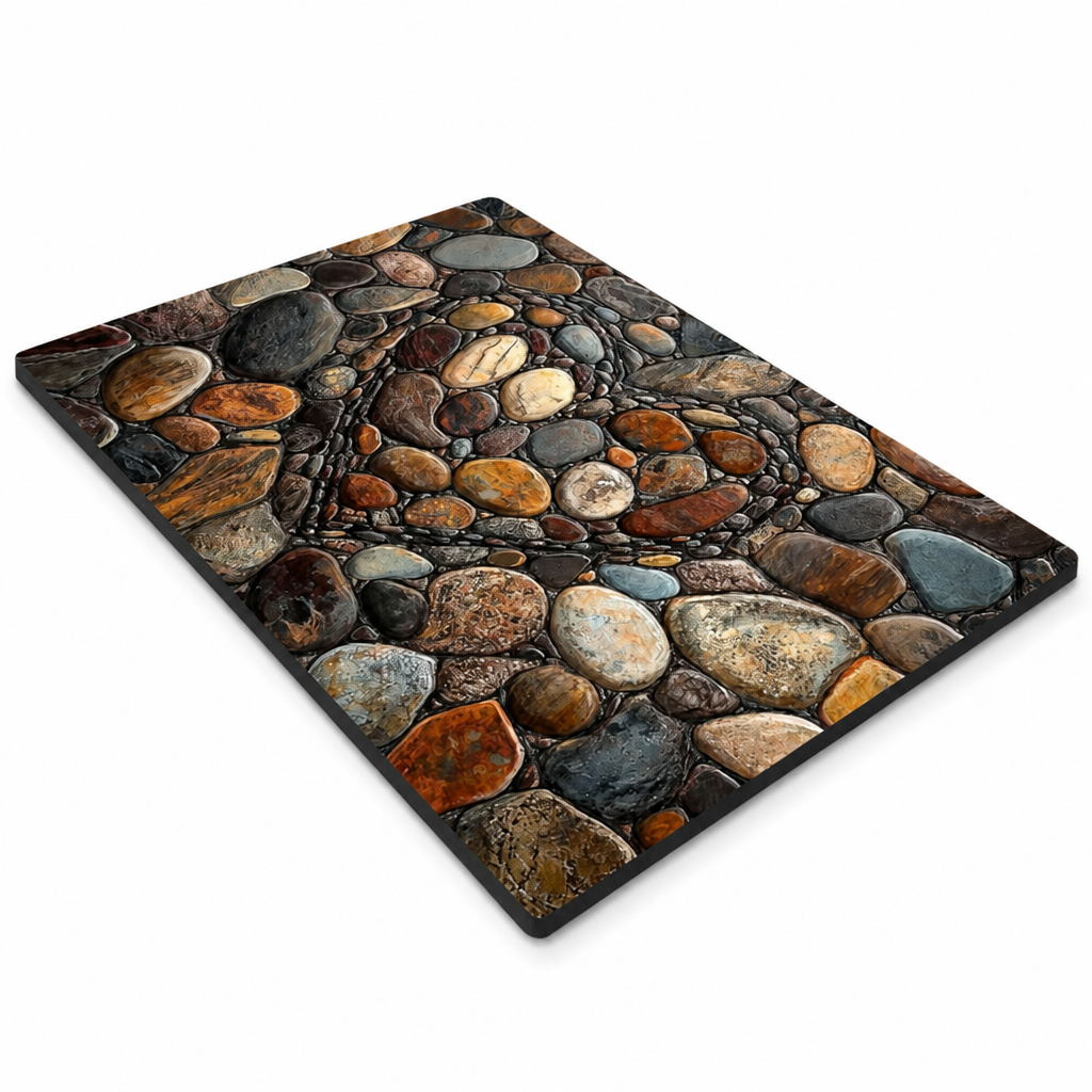 Quick-Dry Diatomaceous Earth Bath Mat (Non-Slip Rubber Base)