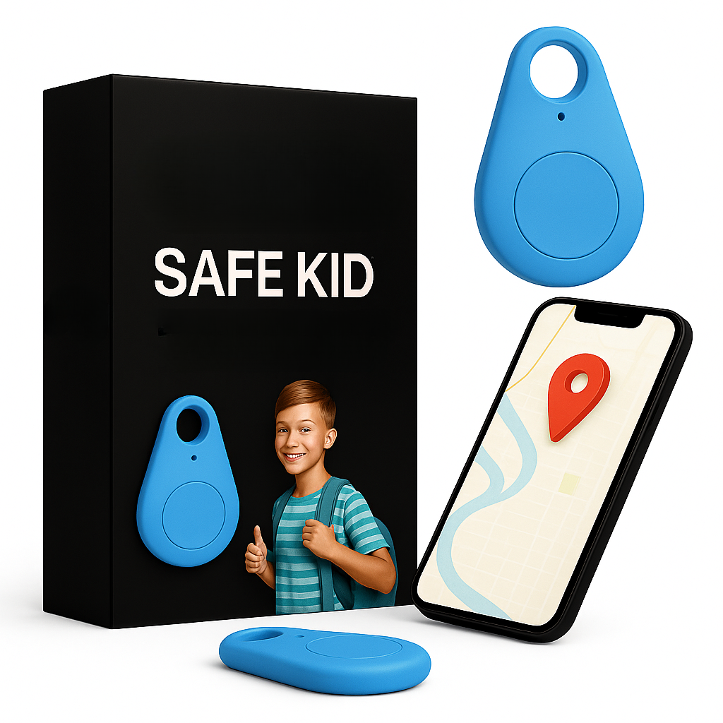 Child SafeGuard GPS Tracker with Live Tracking & Emergency Alerts