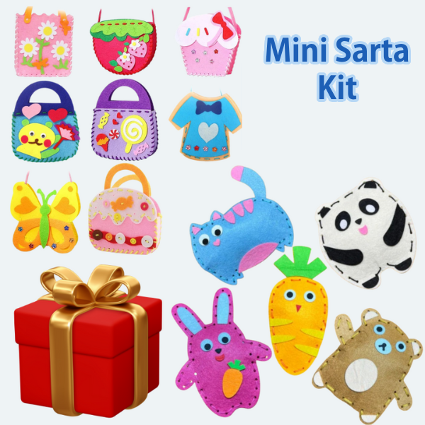 Mini-Tailor™ — Watch Their Confidence Bloom with Every Colorful Stitch
