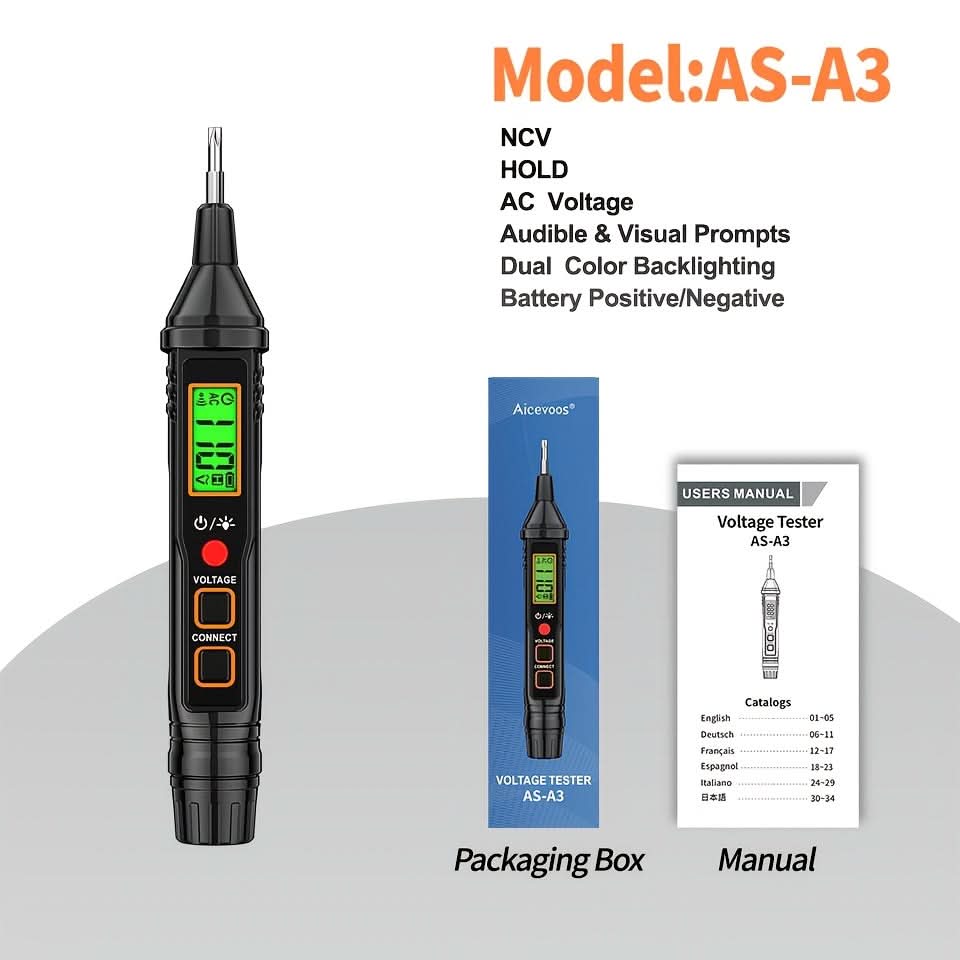 Digital Voltage Testing Pen