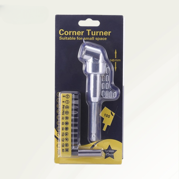 Angle Drill Attachment | Perfect for Tight Spots | Magnetic Bit Holder | AngleCraft