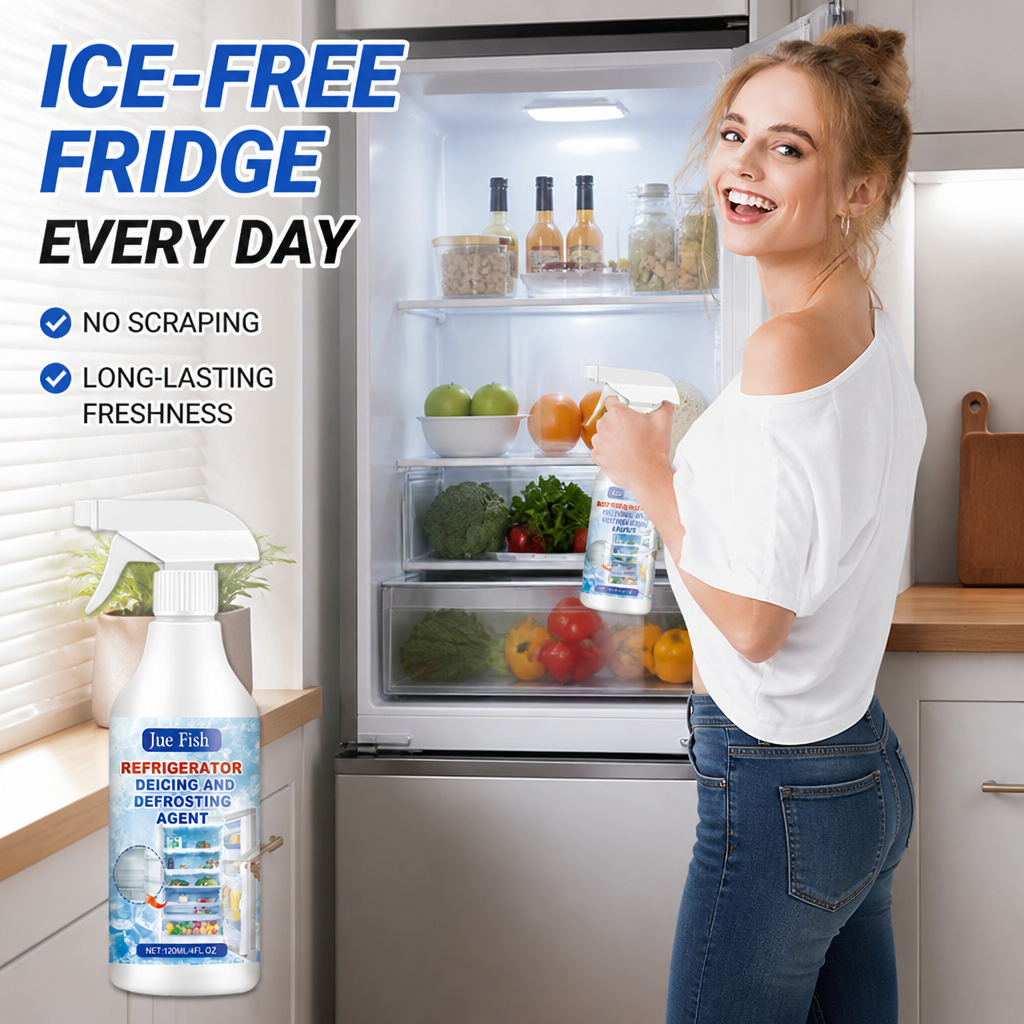 IceShield™ — Melt Fridge Frost in Seconds, No Scraping or Unplugging