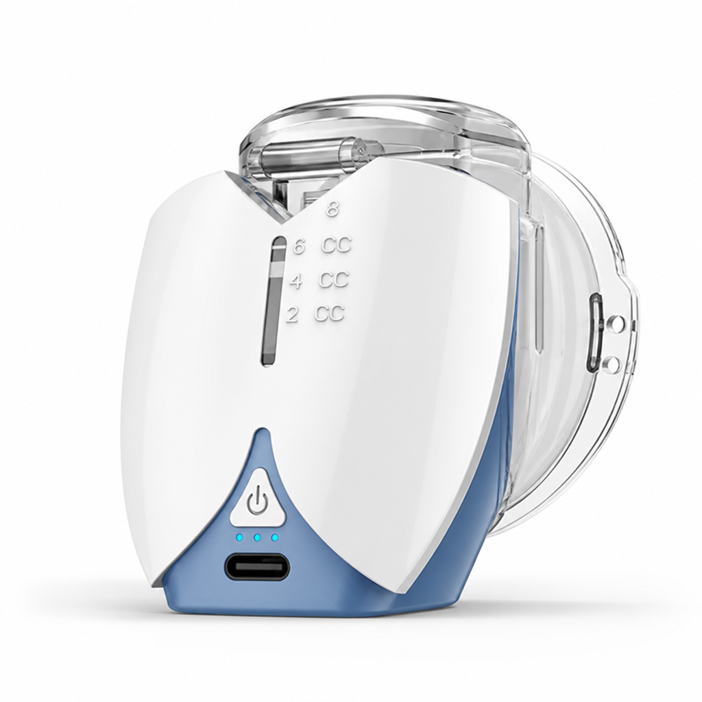 Quiet USB-Powered Mesh Nebulizer (Includes Adult & Child Masks)
