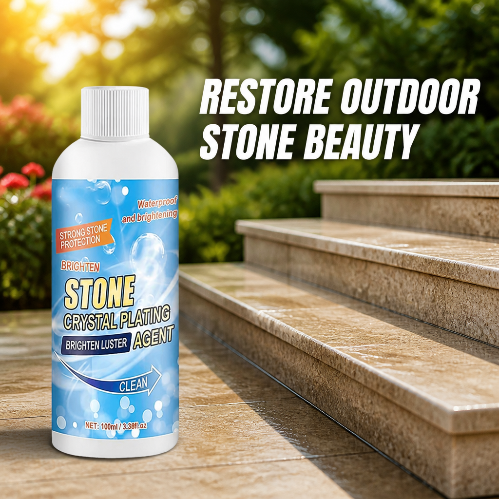 StoneShine™ — Bring Your Outdoor Stone Back to Life Without Harsh Chemicals or Scrubbing