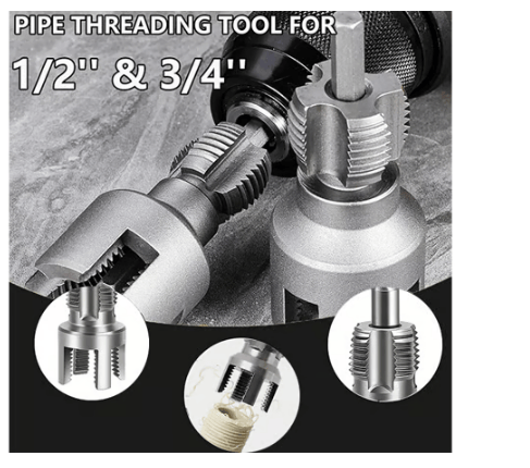 Aluminum Pipe Thread Cutting Tool – For Internal and External Threads