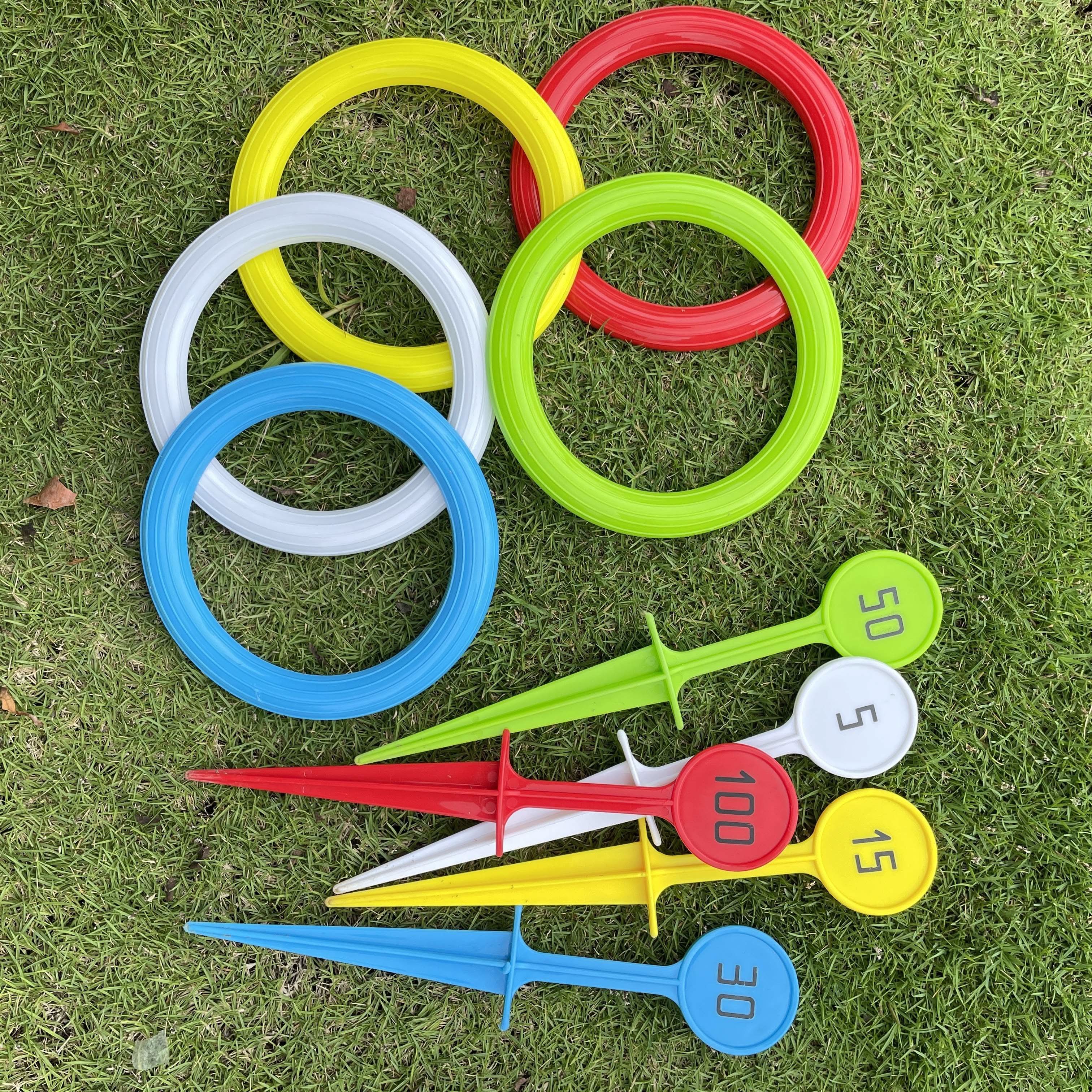 Colorful Rainbow Toss Game for Family Fun and Entertainment
