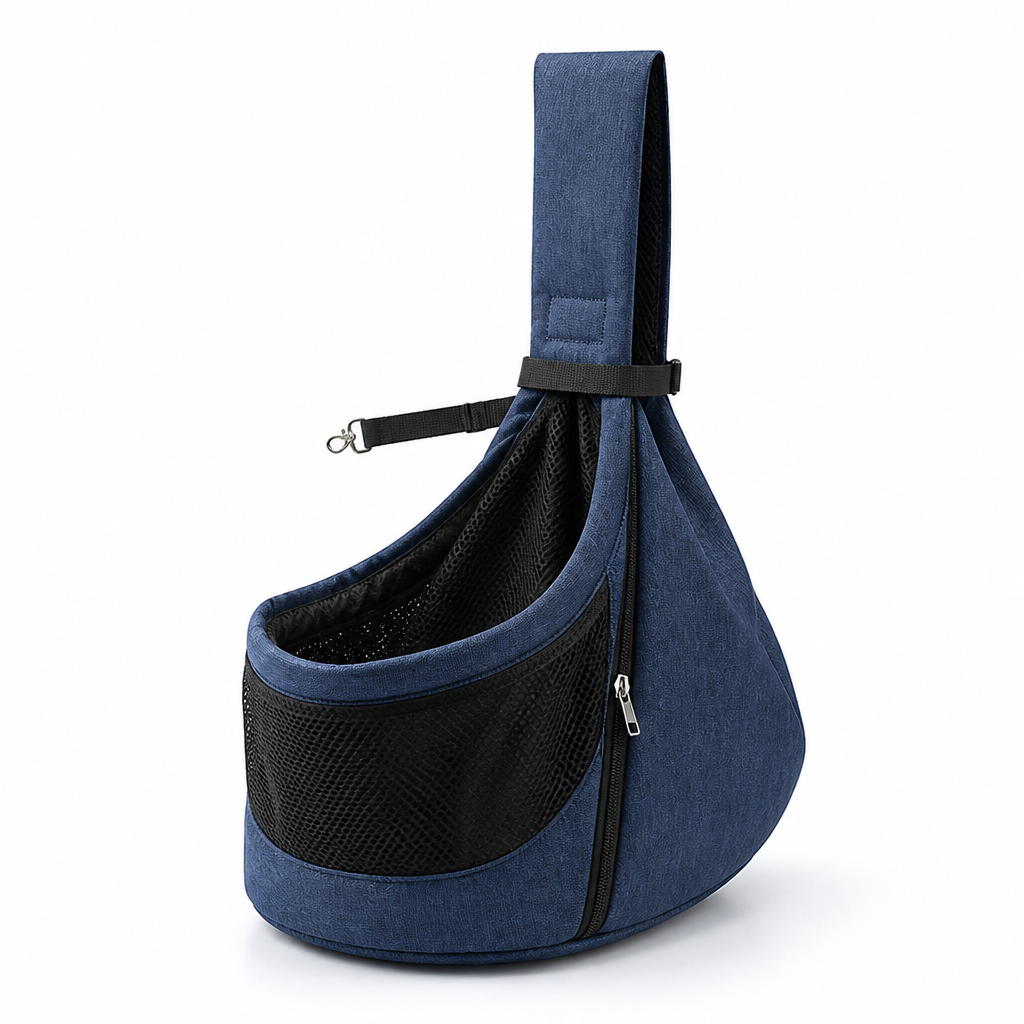 Ventilated Mesh & Padded Dog Sling Carrier