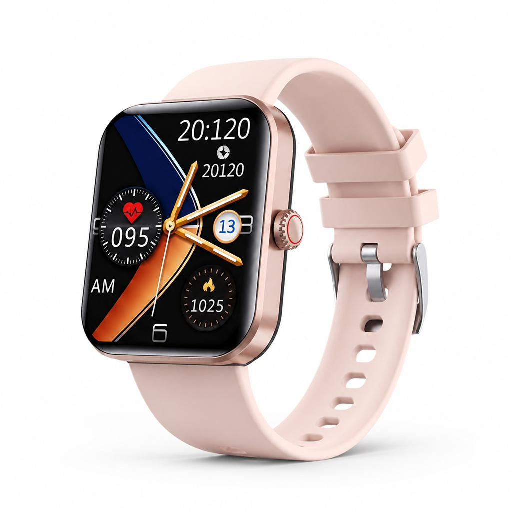 Non-Invasive Glucose Tracking & 5-Day Battery Smartwatch