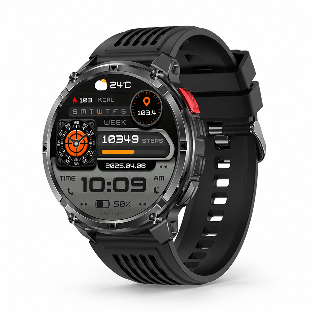 1.7-Inch HD Display Men's Smartwatch (90-Day Standby)