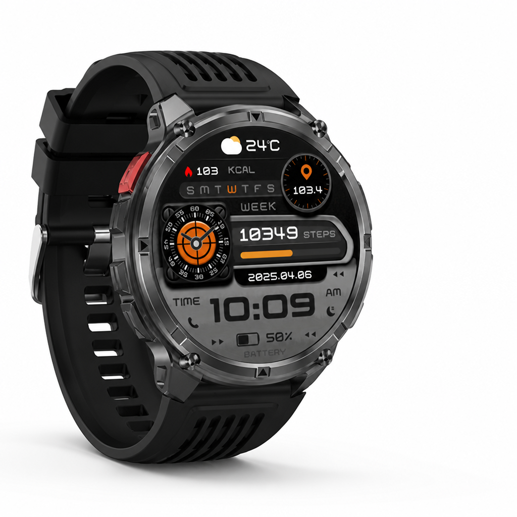 90-Day Standby Fitness Smartwatch (1.7-Inch HD Display)