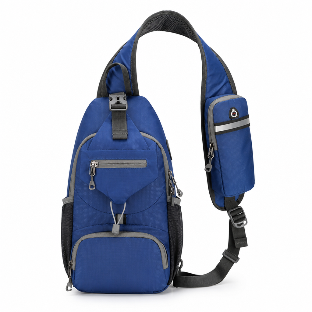 Anti-Theft & RFID-Blocking Crossbody Travel Backpack