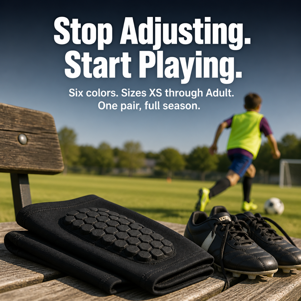 RevoGuard™ — Protect Young Shins Against Every Tackle Without Bulk or Slip