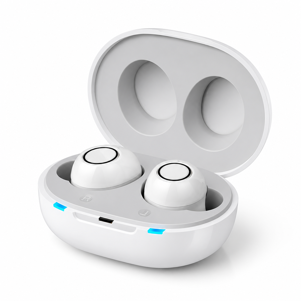 Rechargeable Bluetooth App-Controlled In-Ear Hearing Aids