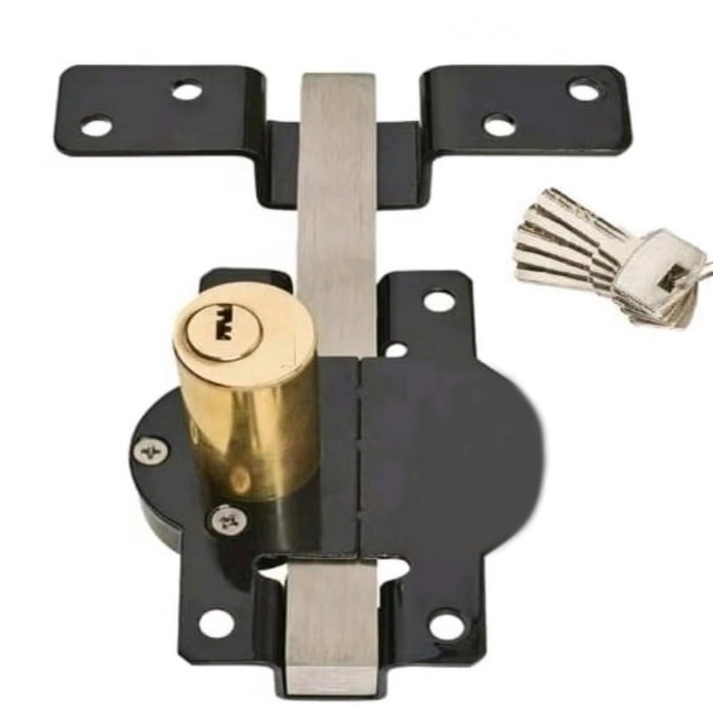 Gate Lock with Key | Rust-Resistant | Spring Bolt | GateSecure