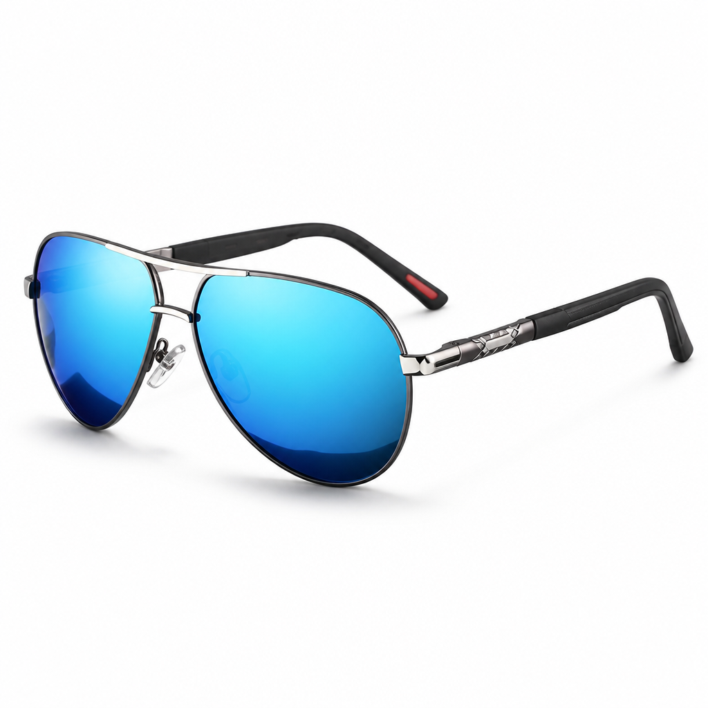 Polarized UV400 Anti-Reflective Aviator Sunglasses