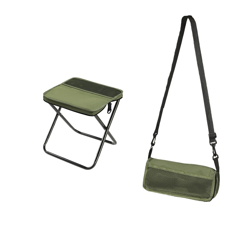 Portable Chair and Foldable Stool Backpack for Fishing and Camping