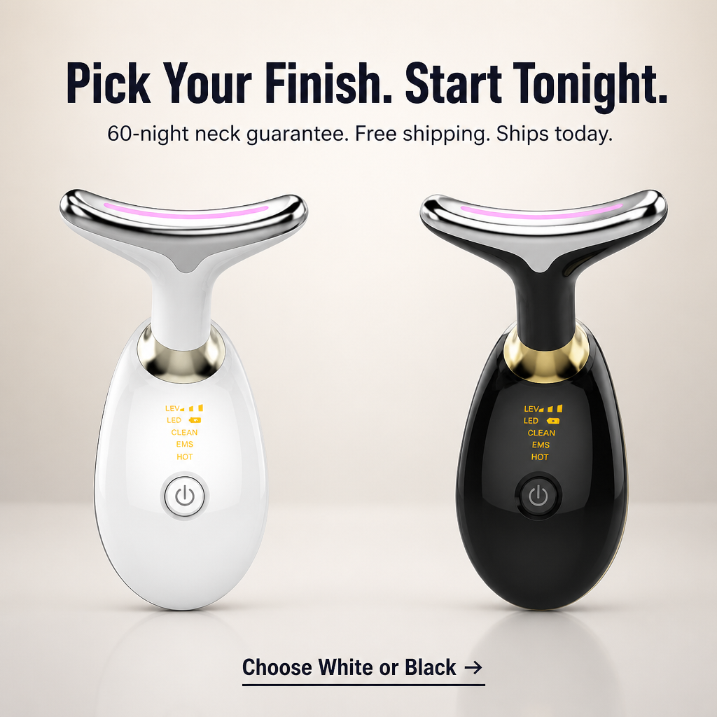 RadiVive™ — Smooth Tech-Neck Wrinkles and Lift Sagging Jawlines in 10 Minutes Daily