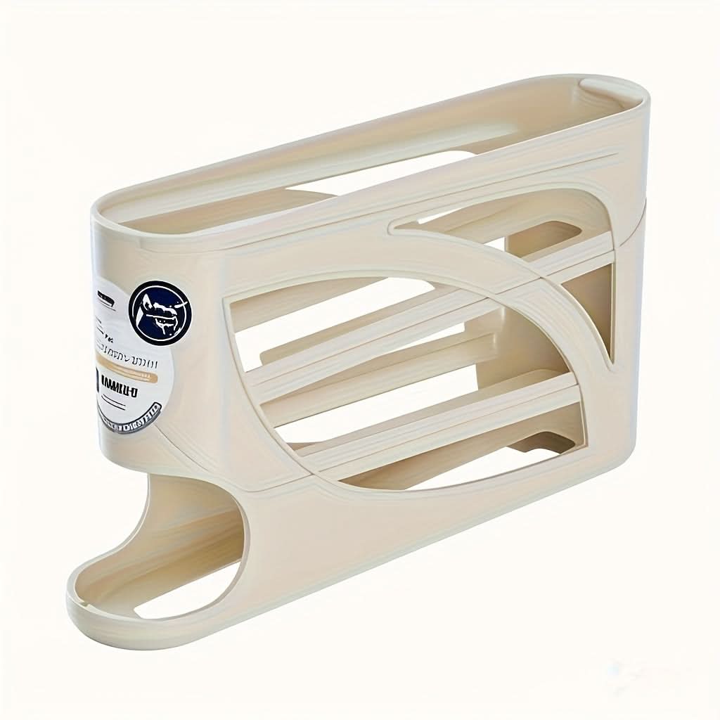 4-Level Rolling Egg Storage Organizer