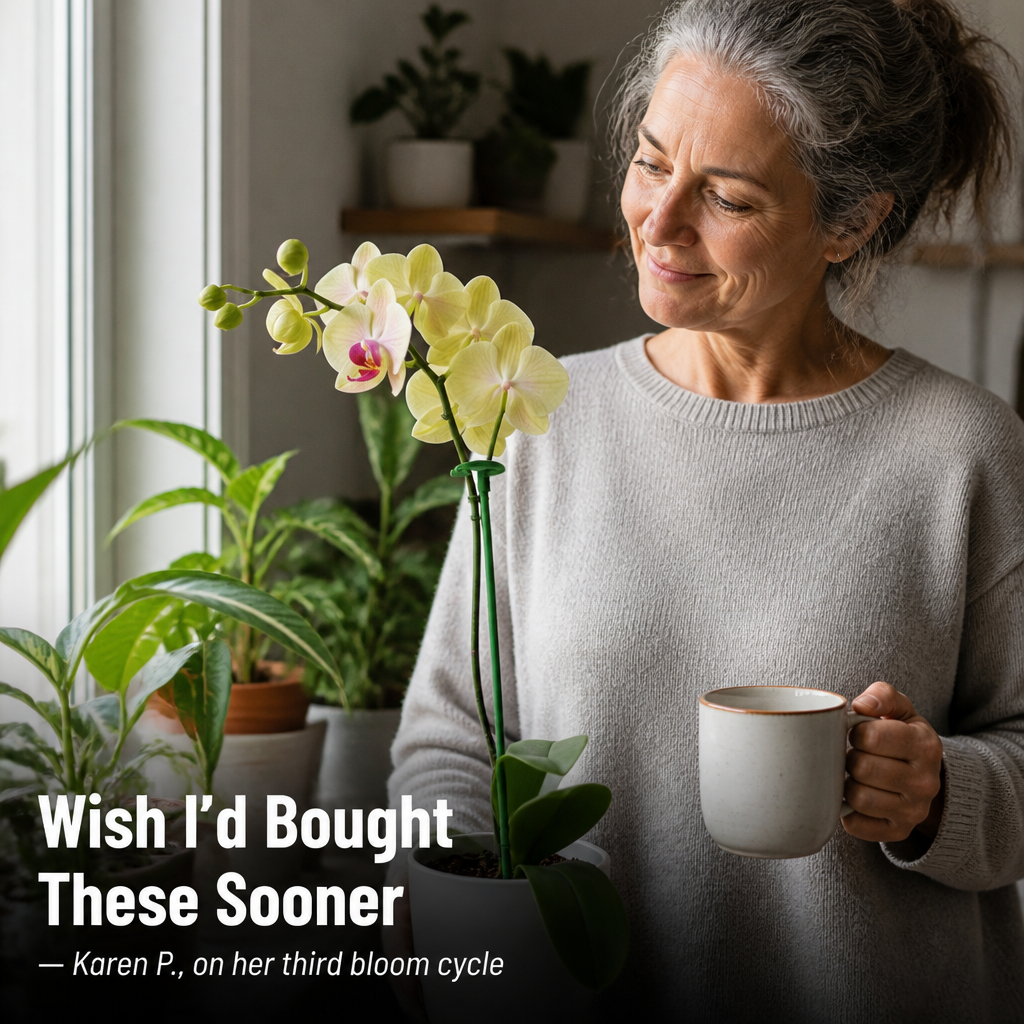 PrismBloom™ — Spot Your Orchid Spike Before It Breaks in Half